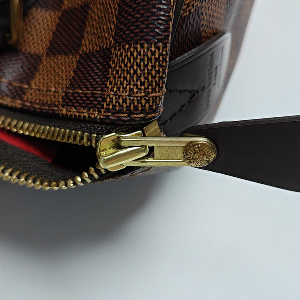 SPEEDY 25 Damier Ebene Coated Canvas Brown