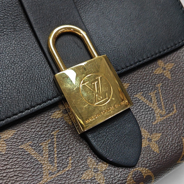LOCKY BB Monogram Coated Canvas Brown