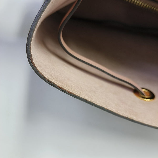 NÉONOÉ MM Monogram Coated Canvas Brown