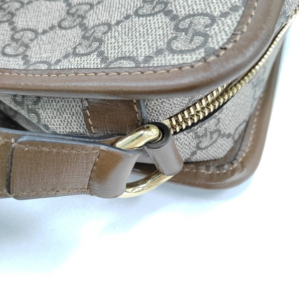 Bree Monogram Coated Canvas Beige