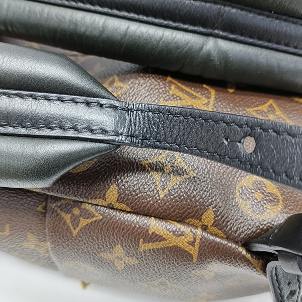 PALM SPRINGS PM Monogram Coated Canvas Brown