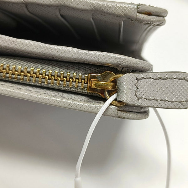 Gancini Calfskin Gray Wallet