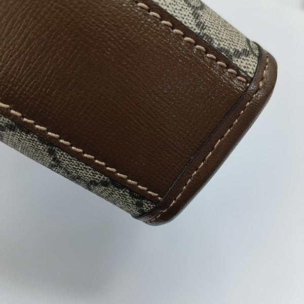 Retro Mini Monogram Coated Canvas Beige