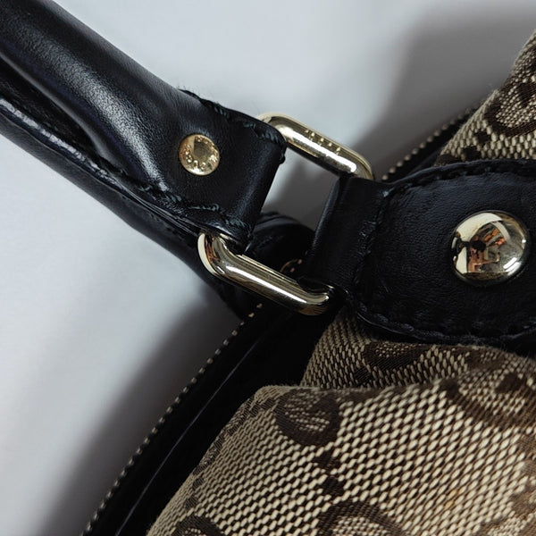 Sukey Monogram Canvas Black