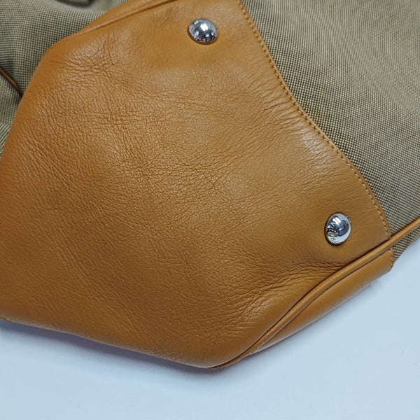 Fabric Tote Bag Brown