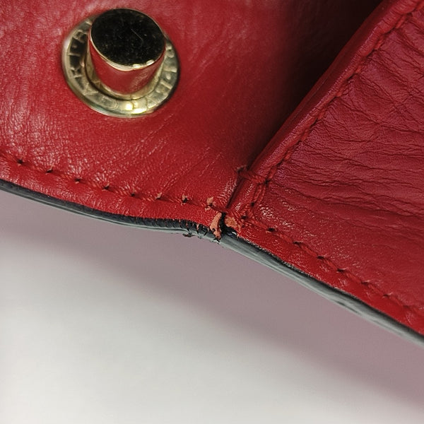 SERPENTI FOREVER Small Calfskin Red