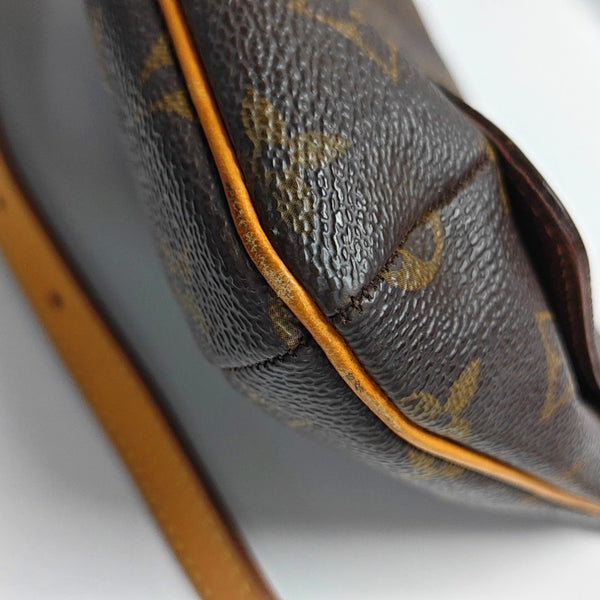 MUSETTE TANGO Monogram Coated Canvas Brown