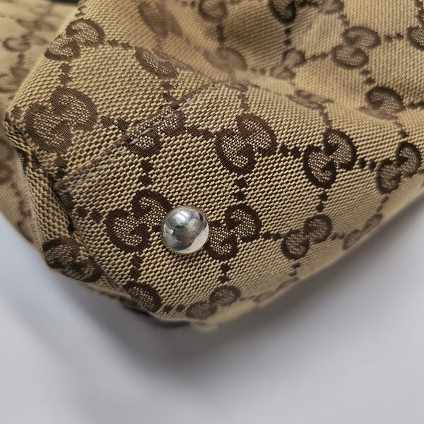 Monogram Canvas Top Handle Bag Beige