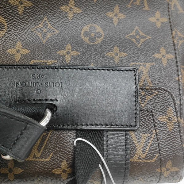 CHRISTOPHER PM Monogram Coated Canvas Brown