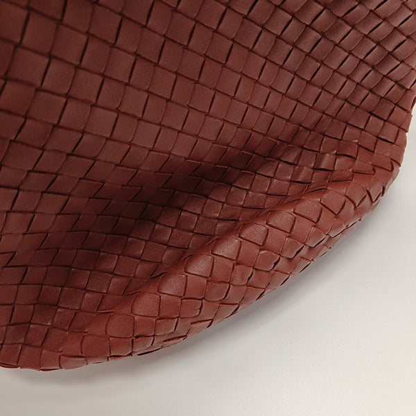 Lambskin Bucket Bag Red