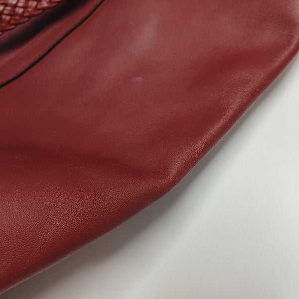 Calfskin Tote Bag Red