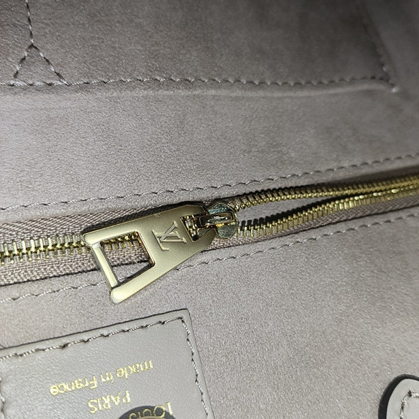 ONTHEGO MM Monogram Calfskin Gray