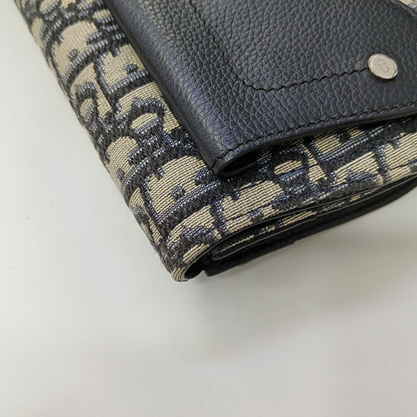 Saddle Monogram Canvas Azul