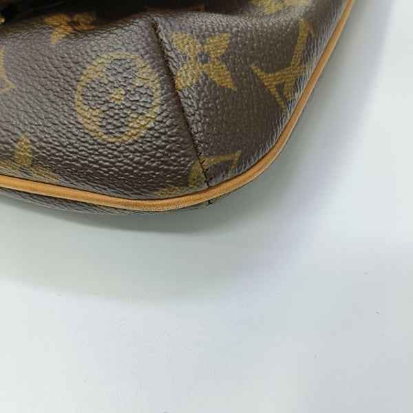 MUSETTE TANGO Monogram Coated Canvas Brown