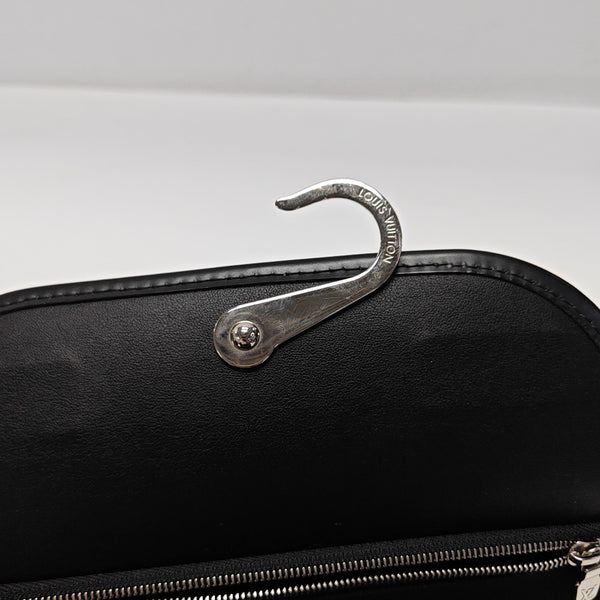 TOILETRY Damier Graphite Coated Canvas Gray