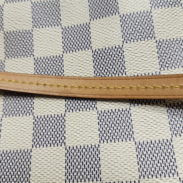ACCESSOIRES GM Damier Azur Coated Canvas White