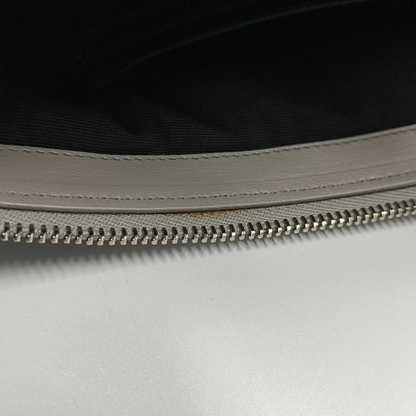 MATELASSE Chevron Calfskin Gray
