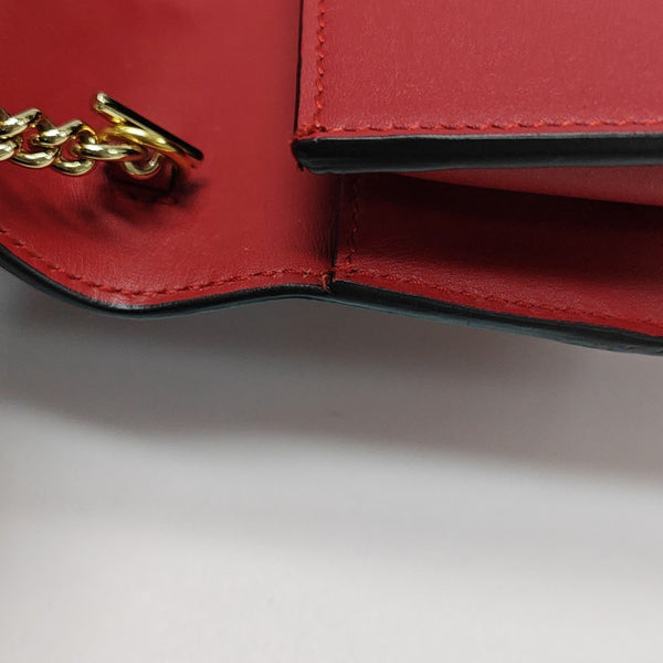 Sylvie Super Mini Calfskin Red