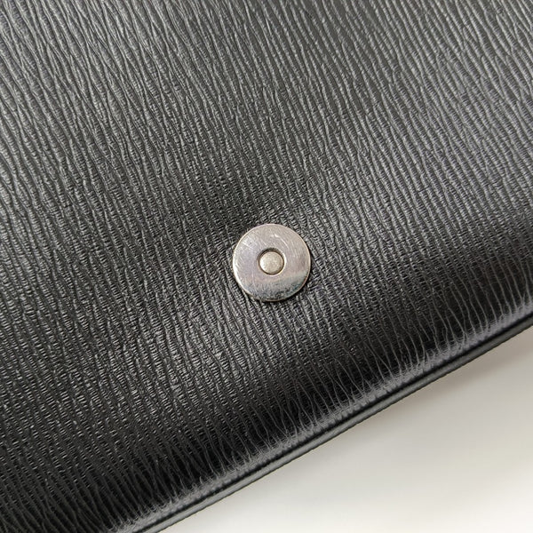 Calfskin Shoulder Bag Black