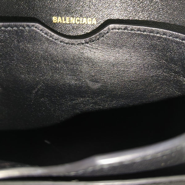 B. Small Calfskin Black