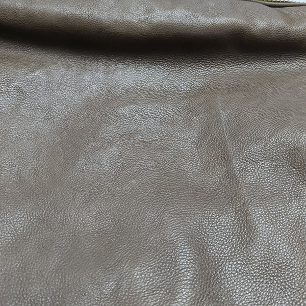 Calfskin Shoulder Bag Brown