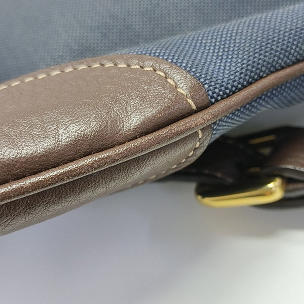 Canvas Shoulder Bag Blue