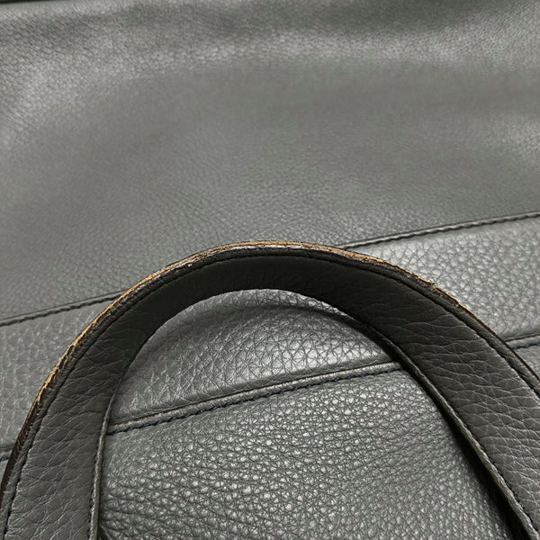 Authenticated pre-owned Soho Quilted Calfskin Gray - Shoulder Bag at Looply