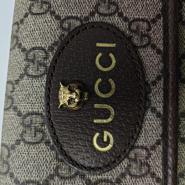 Neo Vintage Monogram Coated Canvas Beige