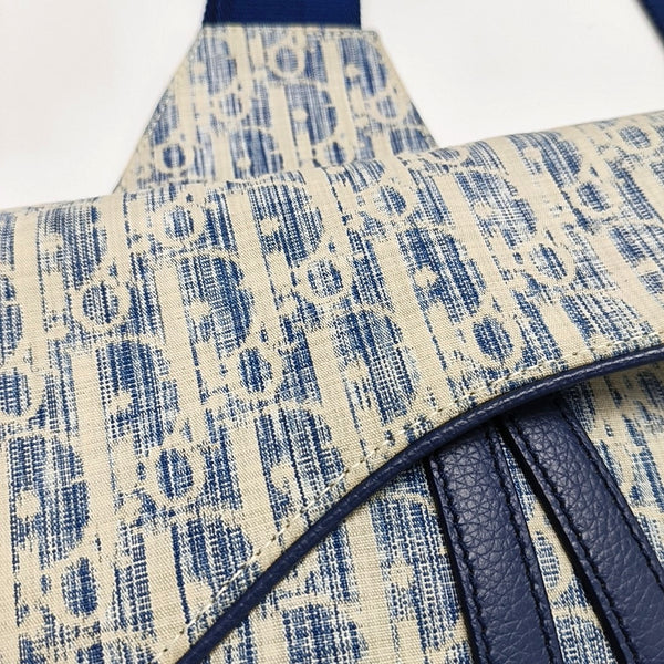 Saddle Medium Fabric Blue