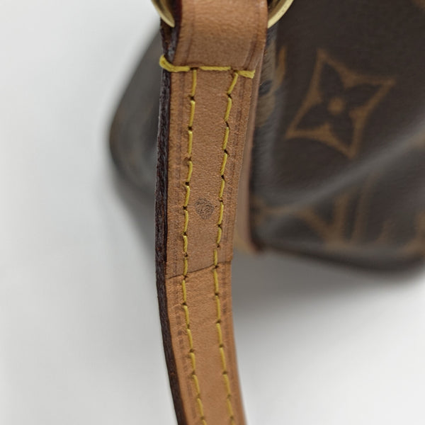 NÉONOÉ Nano Monogram Coated Canvas Brown