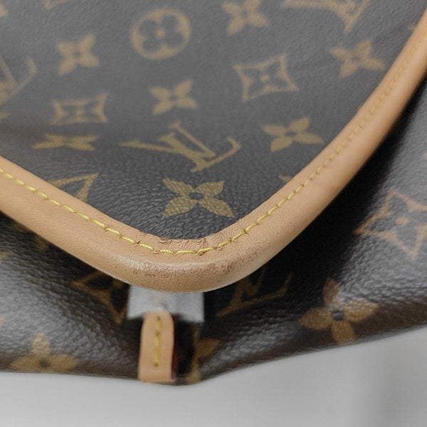 CARRYALL MM Monogram Coated Canvas Brown