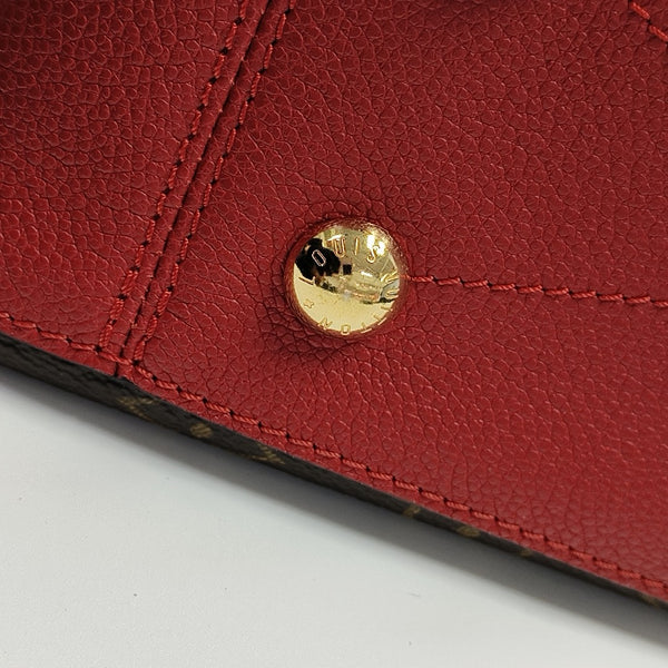 SURENE BB Monogram Coated Canvas Brown