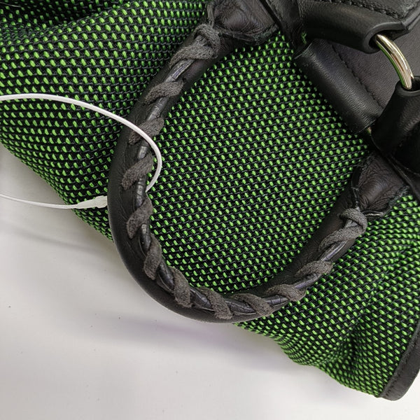 Fabric Backpack Green
