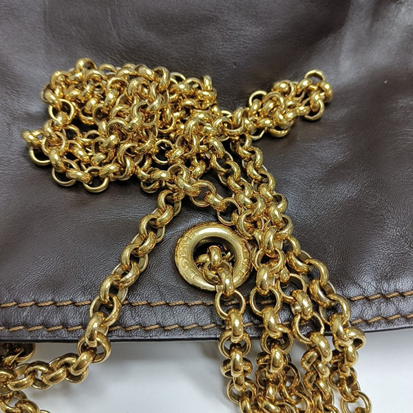 Calfskin Tote Bag Brown