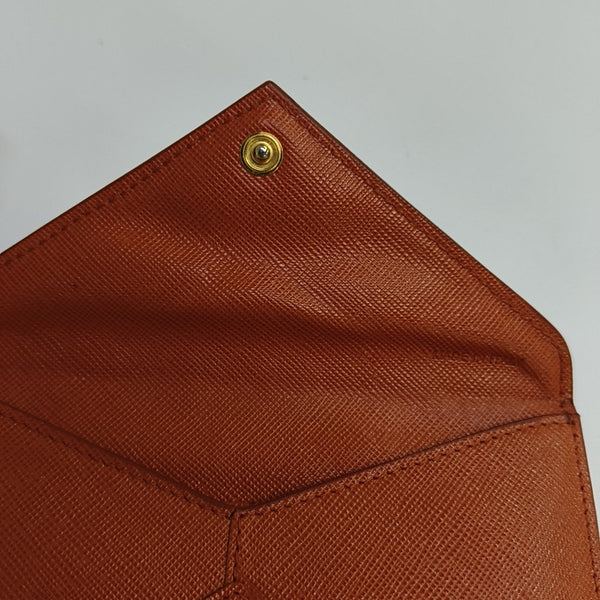 Calfskin Wallet Orange