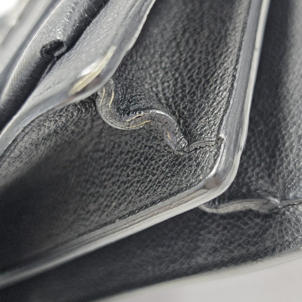 SUNSET Medium Calfskin Black