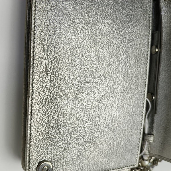 Glacé Calf Calfskin Silver