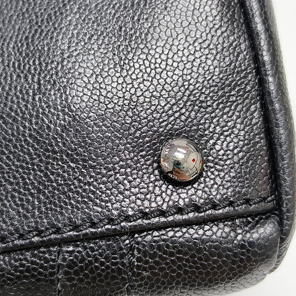 LUXURY LINE Grained Calfskin Black