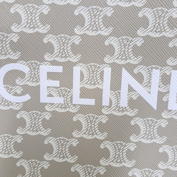 CABAS CELINE Mini Coated Canvas Beige
