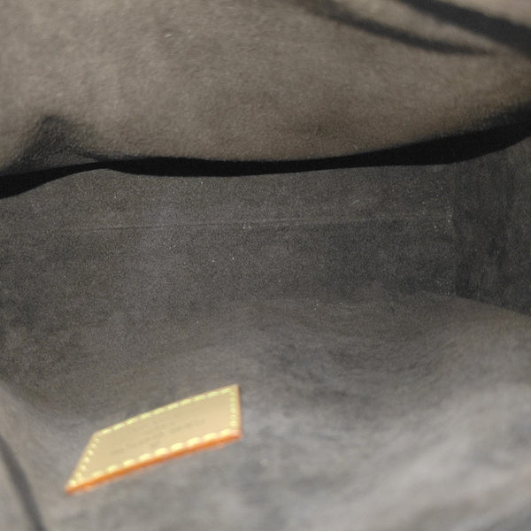 SIDE TRUNK MM Monogram Coated Canvas Brown