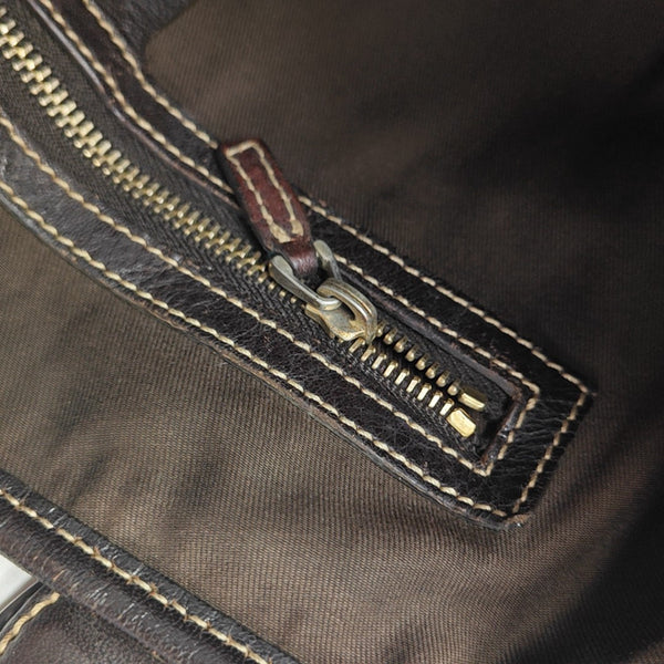 Pelham Monogram Fabric Brown