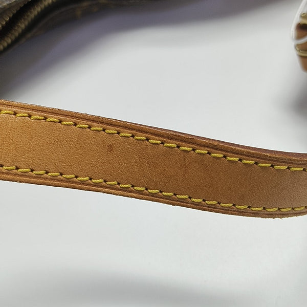 CROISSANT PM Monogram Coated Canvas Brown