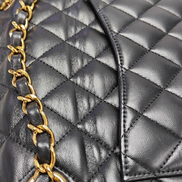 CLASSIC FLAP Small Quilted Lambskin Black