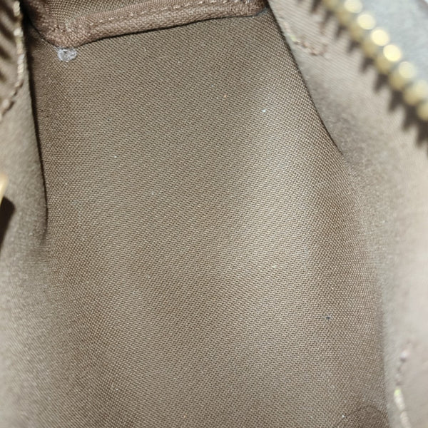 SPEEDY Nano Monogram Coated Canvas Brown