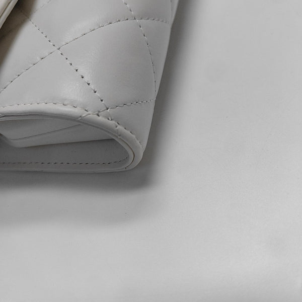 Quilted Calfskin White