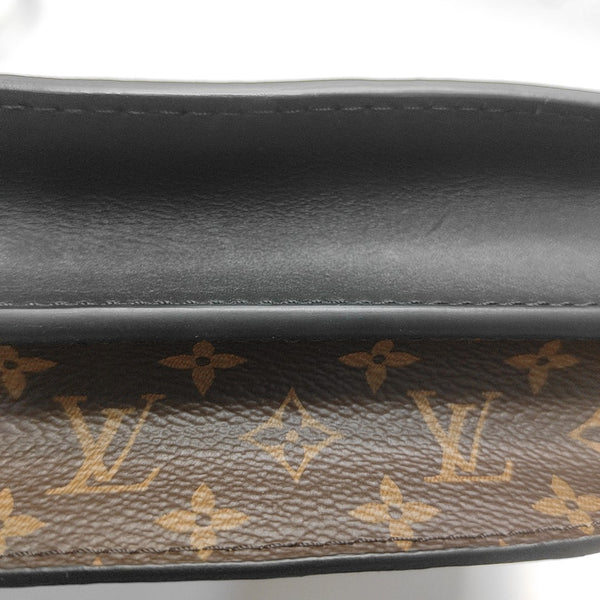 TRUNK Monogram Coated Canvas Brown