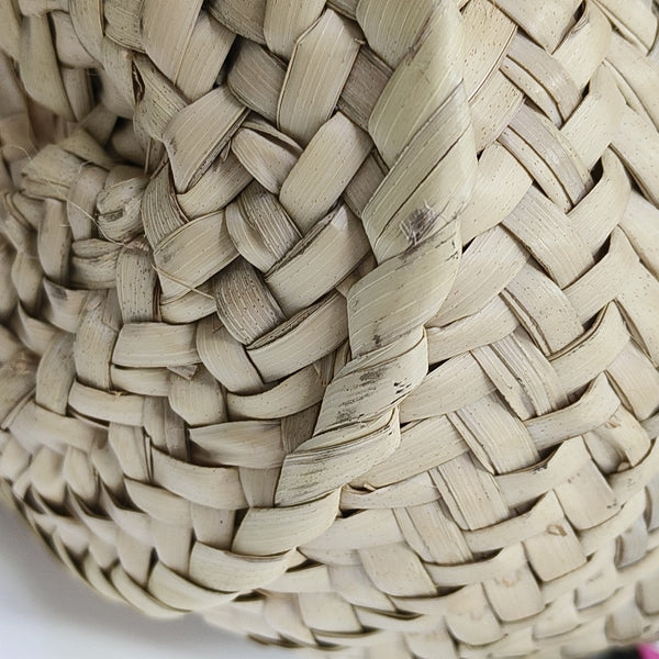 Basket Small Straw Beige