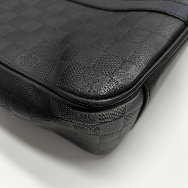 TADAO PM Damier Graphite Calfskin Black