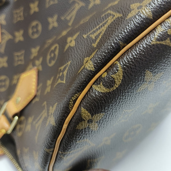 SPEEDY 30 Monogram Coated Canvas Brown