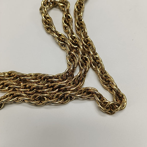 Ophidia mediana lona revestida con monograma beige